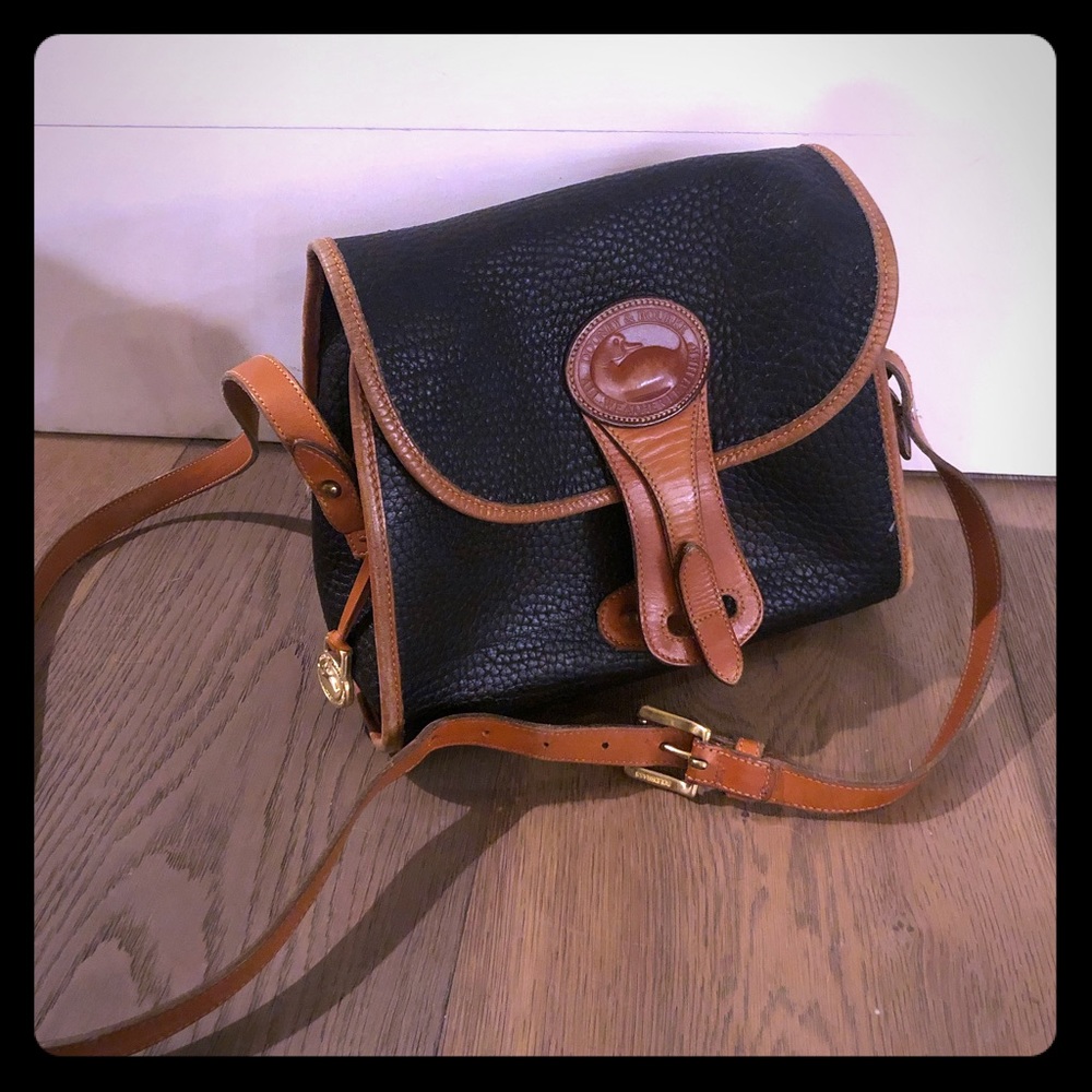 Dooney & Burke vintage Black and Tan purse